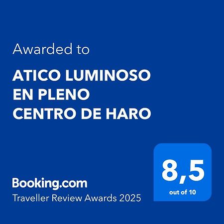 Atico Luminoso En Pleno Centro De Haro Lejlighed Eksteriør billede