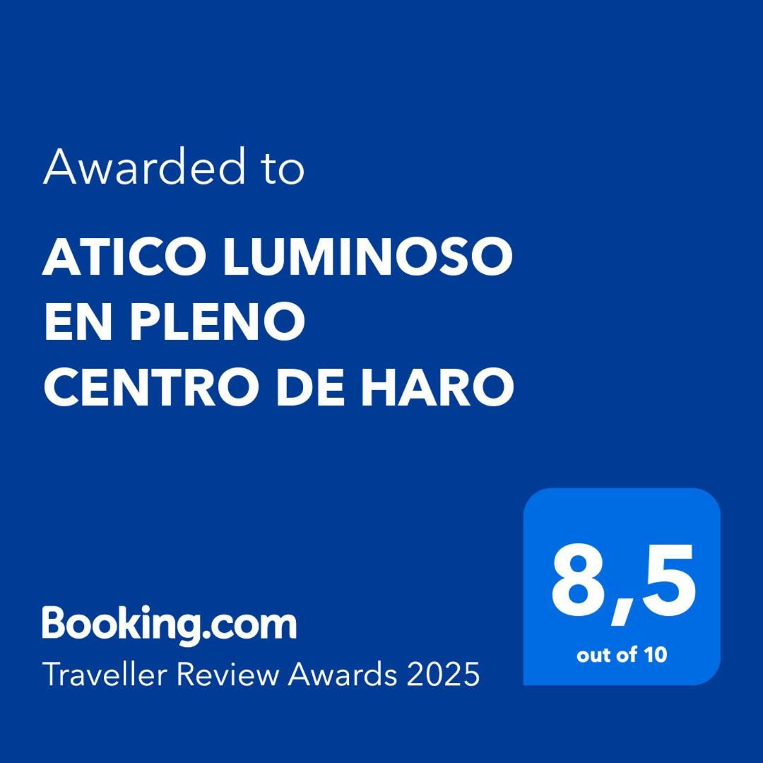 Atico Luminoso En Pleno Centro De Haro Lejlighed Eksteriør billede